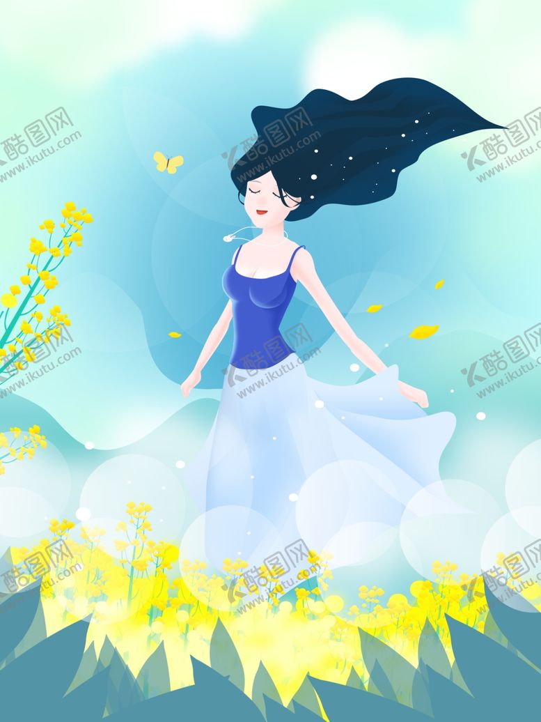 编号：59192809172142201203【酷图网】源文件下载-油菜花