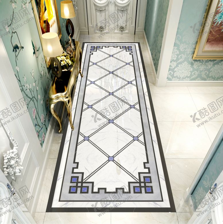 编号：45256210061912205006【酷图网】源文件下载-过道效果图