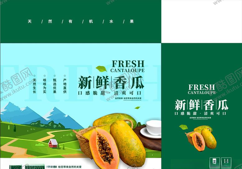 编号：65281205140041454467【酷图网】源文件下载-木瓜包装