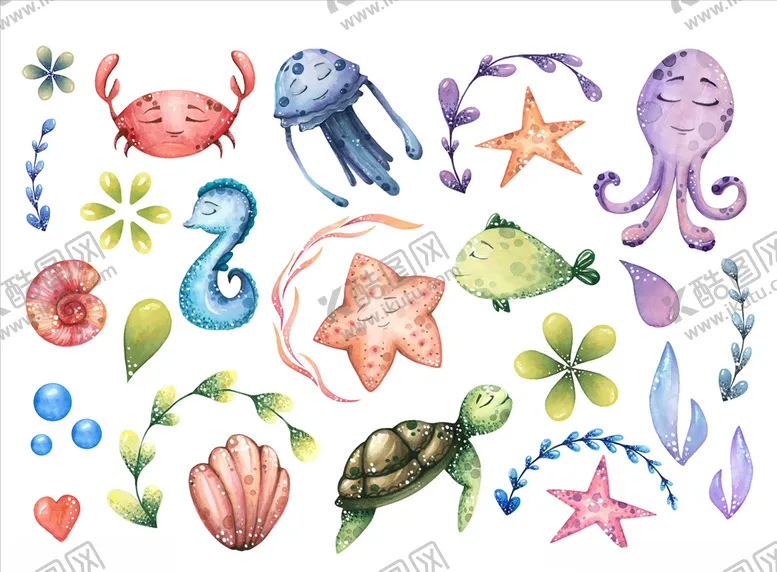 编号：51324406241251362815【酷图网】源文件下载-海洋生物