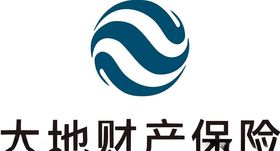 大地财产保险矢量图