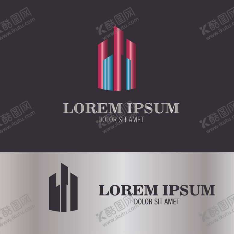 编号：68112010052235158490【酷图网】源文件下载-几何图案标志