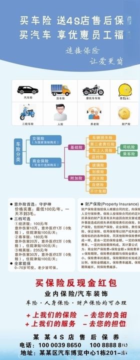 保险展架