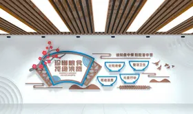 食堂餐厅文化墙设计