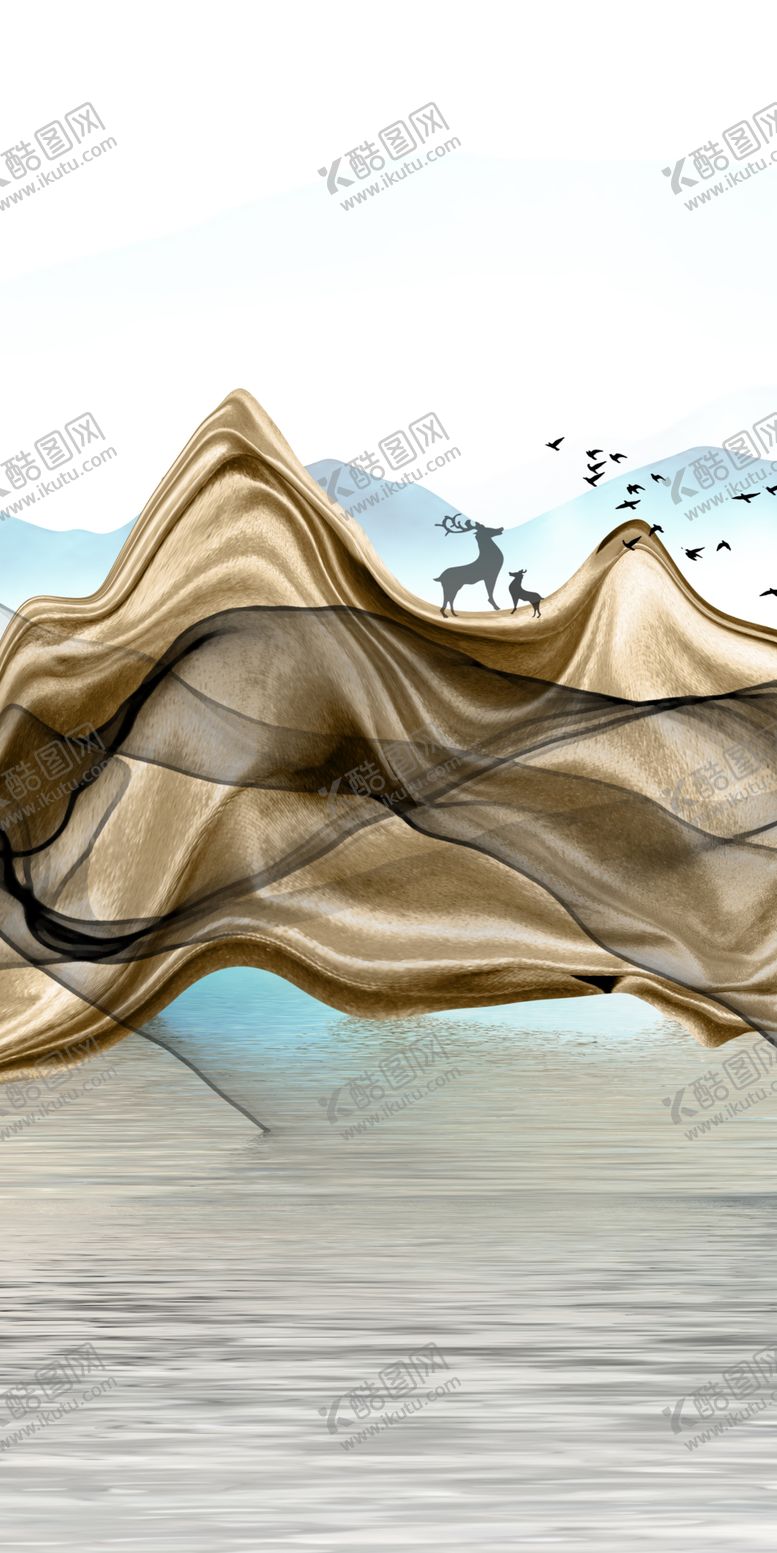 编号：20981509201146436626【酷图网】源文件下载-飘墨装饰画