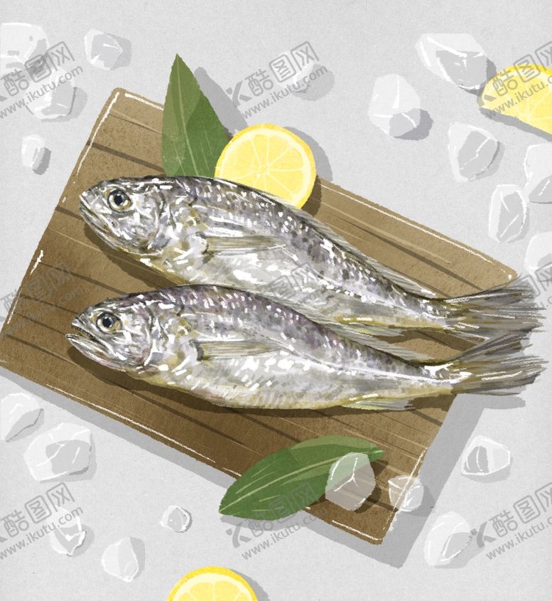 编号：75218210291446418912【酷图网】源文件下载-手绘海鲜插画海报