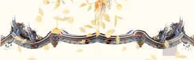 山水水墨背景中国风墙新中式画云雾装饰画