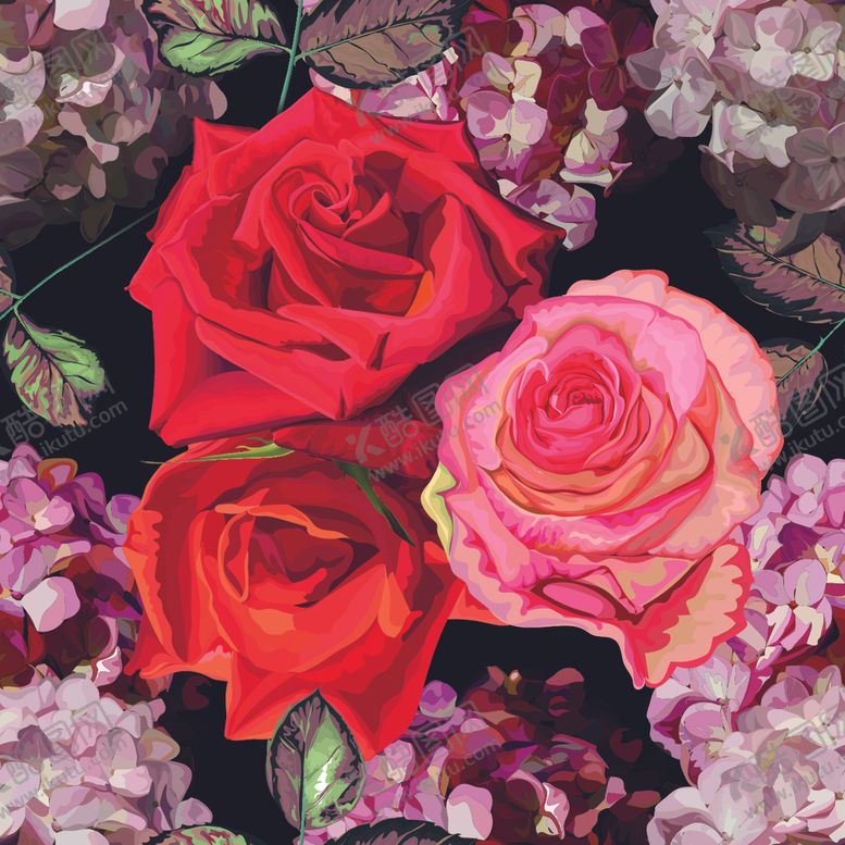 编号：64553510052212549537【酷图网】源文件下载-无缝印花