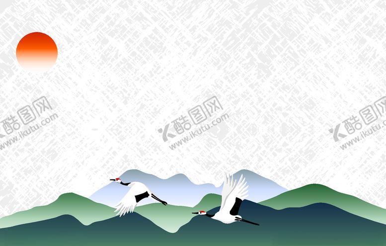 编号：73896110191458358527【酷图网】源文件下载-古风水彩墨迹