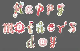 母亲节拉旗旗子日