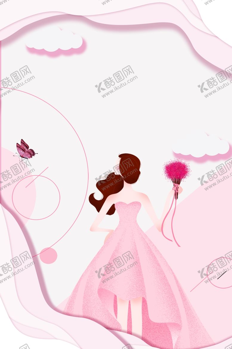 编号：17765401150542464536【酷图网】源文件下载-三八妇女节女神节海报素材
