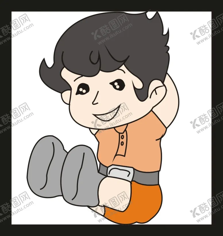 编号：70931801251226162549【酷图网】源文件下载-手绘卡通男孩 