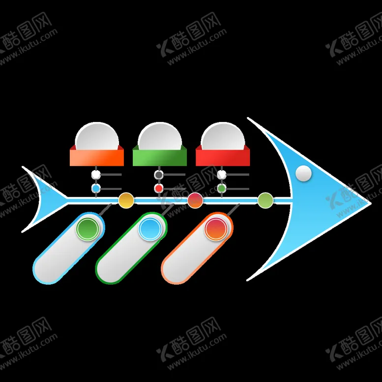 编号：92282210191858456820【酷图网】源文件下载-鱼骨图