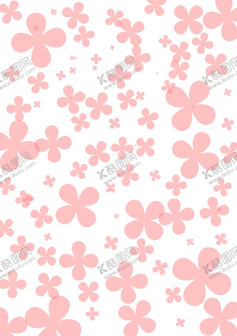 编号：66721709241856032705【酷图网】源文件下载-四叶草花纹