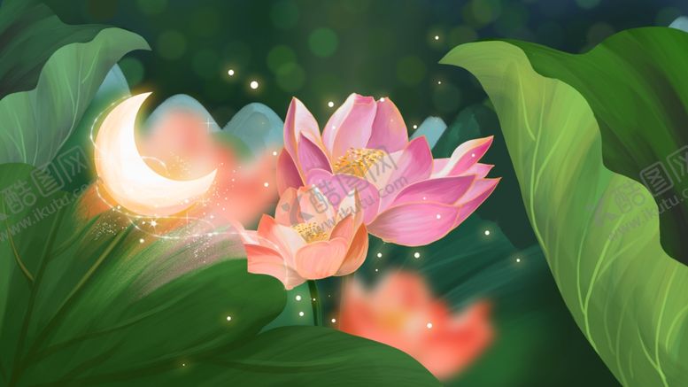 编号：57339010071739523143【酷图网】源文件下载-立夏荷花
