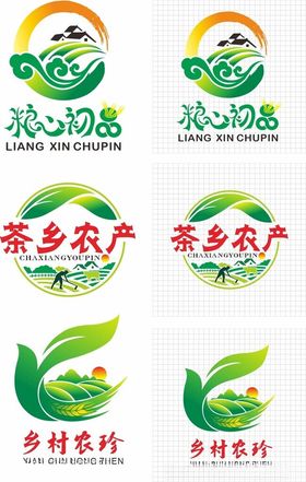 多款农业相关标志设计