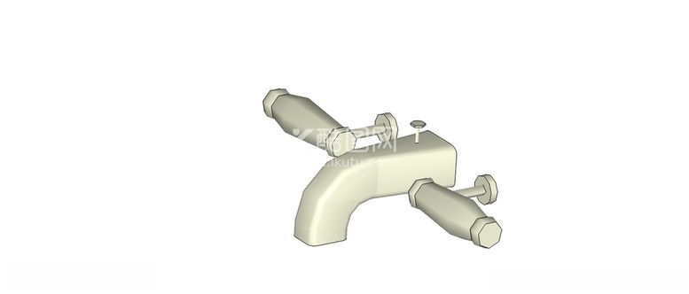 编号：64871703160217408184【酷图网】源文件下载-浴缸龙头skp模型