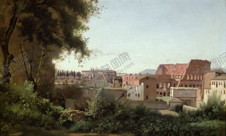 编号：73098510291954465811【酷图网】源文件下载-复古风景油画