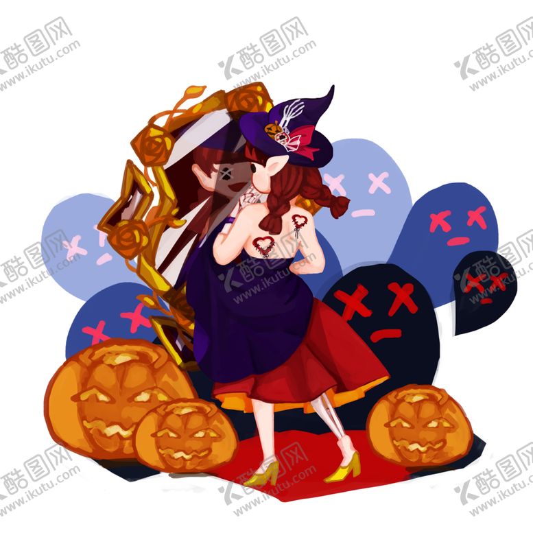 编号：52573609200658301054【酷图网】源文件下载-万圣节素材