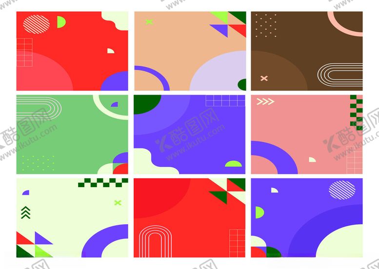 编号：62876411021620077203【酷图网】源文件下载-简约几何背景