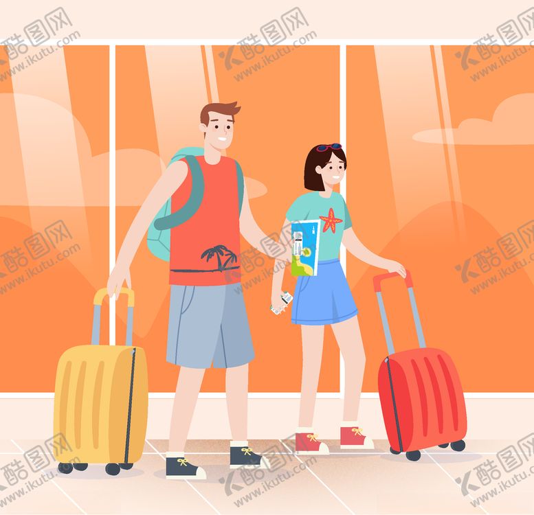 编号：97990610290559266666【酷图网】源文件下载-旅客游客