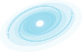 宇宙星空宇航员飞船插画图片