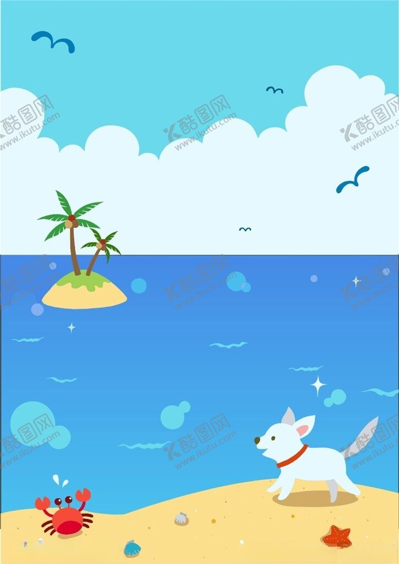 编号：81924502160915183335【酷图网】源文件下载-狗在沙滩上奔跑