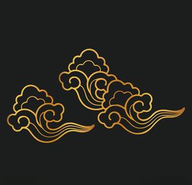 矢量云纹古典祥云
