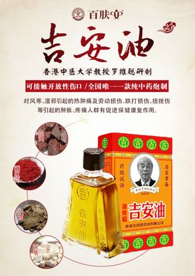 药油海报