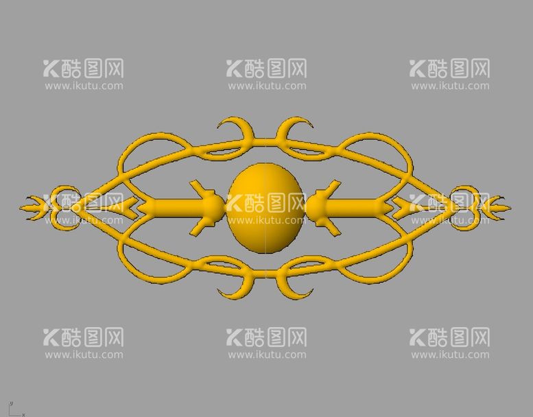 编号：11012912022314042275【酷图网】源文件下载-CAD装饰小品3D模型 