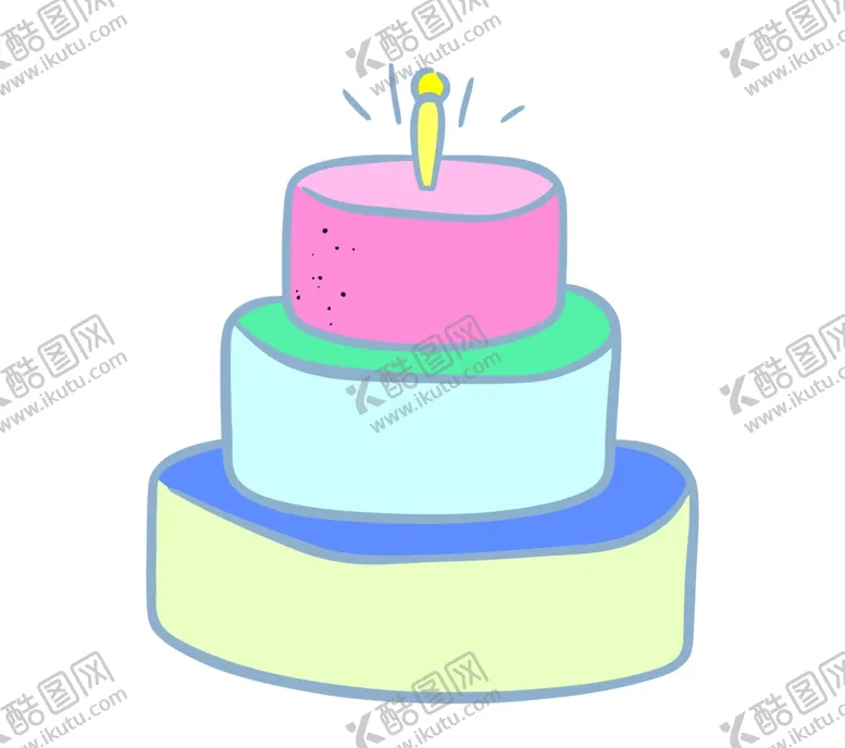 编号：27346702181117017019【酷图网】源文件下载-生日蛋糕横幅