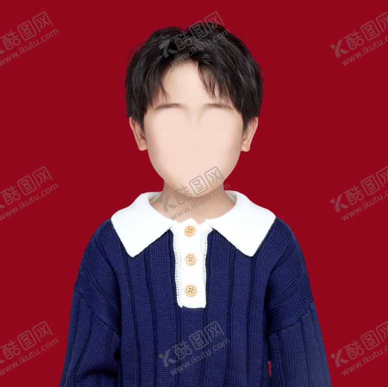 编号：81094312111014286134【酷图网】源文件下载-儿童证件照换脸