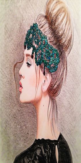 美女装饰画