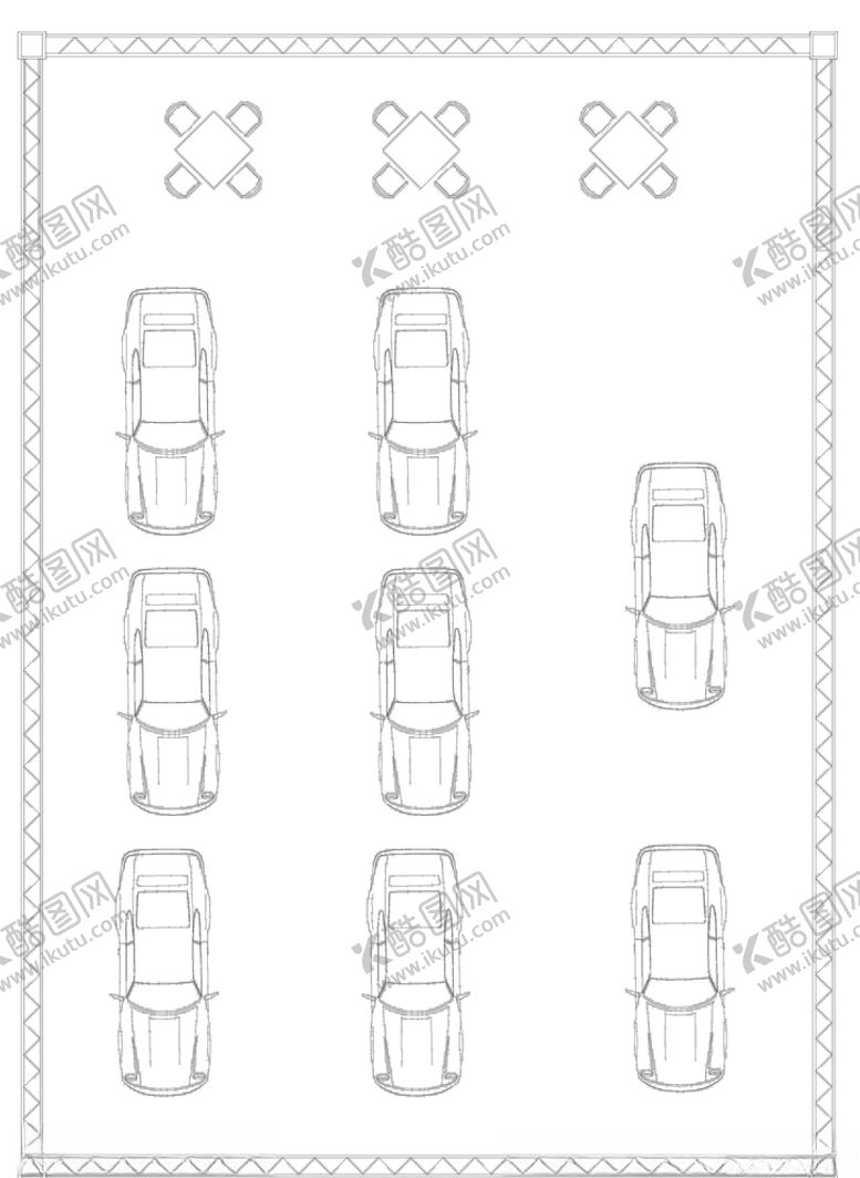 编号：42834609211313191915【酷图网】源文件下载-长城展位平面图