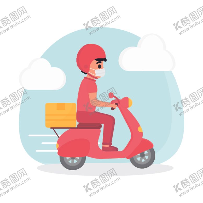 编号：29065910232031195586【酷图网】源文件下载-快递员