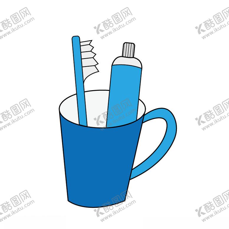 编号：91008102221850476589【酷图网】源文件下载-刷牙工具