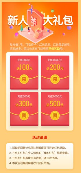 新人专享大礼包优惠展示