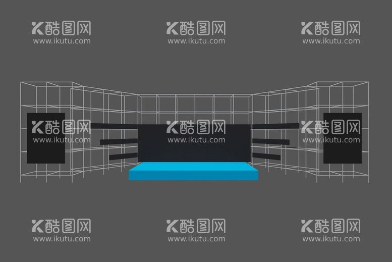 编号：47593712221607185021【酷图网】源文件下载-大型舞台钢架