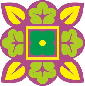 欧式植物花纹