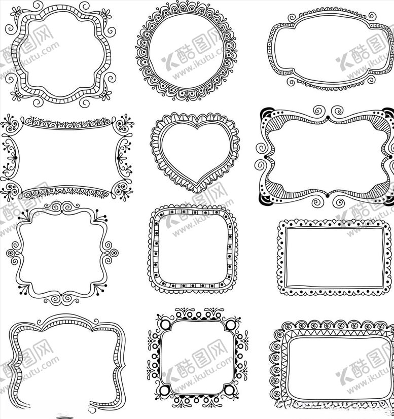 编号：83018710211154231037【酷图网】源文件下载-矢量边框