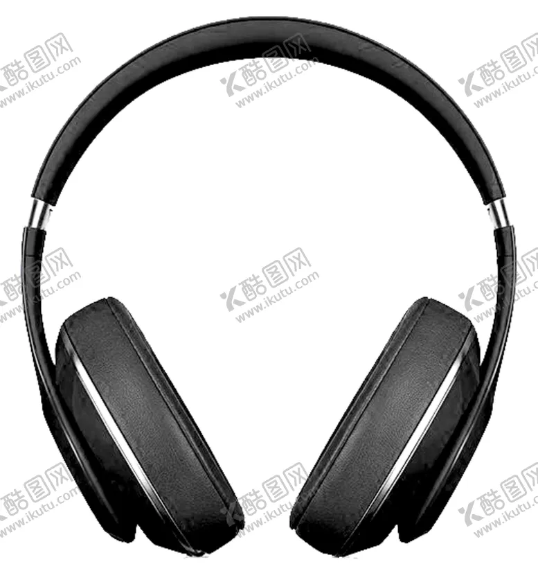 编号：81245512101103586942【酷图网】源文件下载-黑色耳机PNG图片