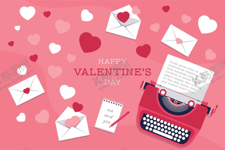 编号：47922309131349003532【酷图网】源文件下载-情人节背景