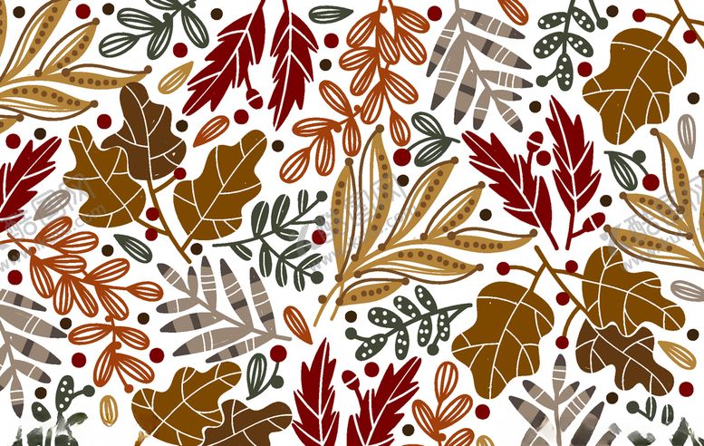 编号：24969610292302221643【酷图网】源文件下载-叶子背景