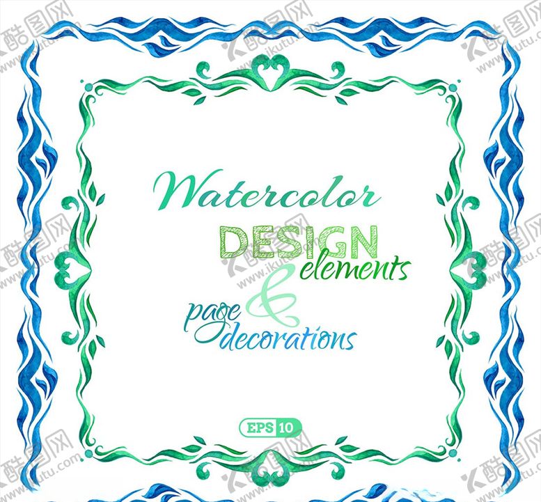 编号：96844909292345319538【酷图网】源文件下载-矢量花纹花边