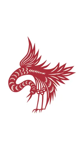 窗花剪纸喜庆贴印艺术