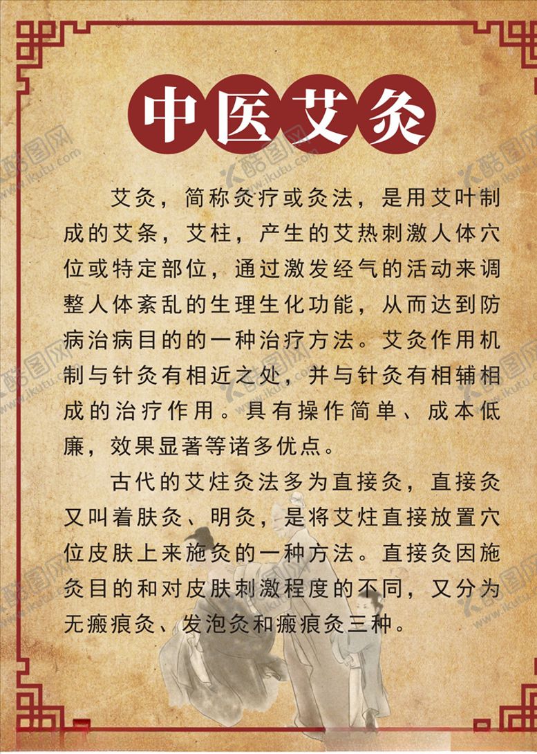 编号：42589807010800111981【酷图网】源文件下载-艾灸海报
