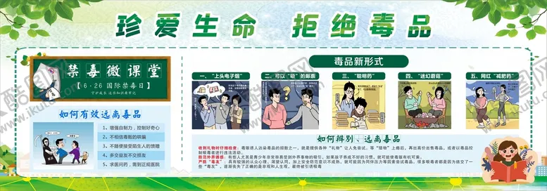 编号：84009610270249008018【酷图网】源文件下载-禁毒宣传栏