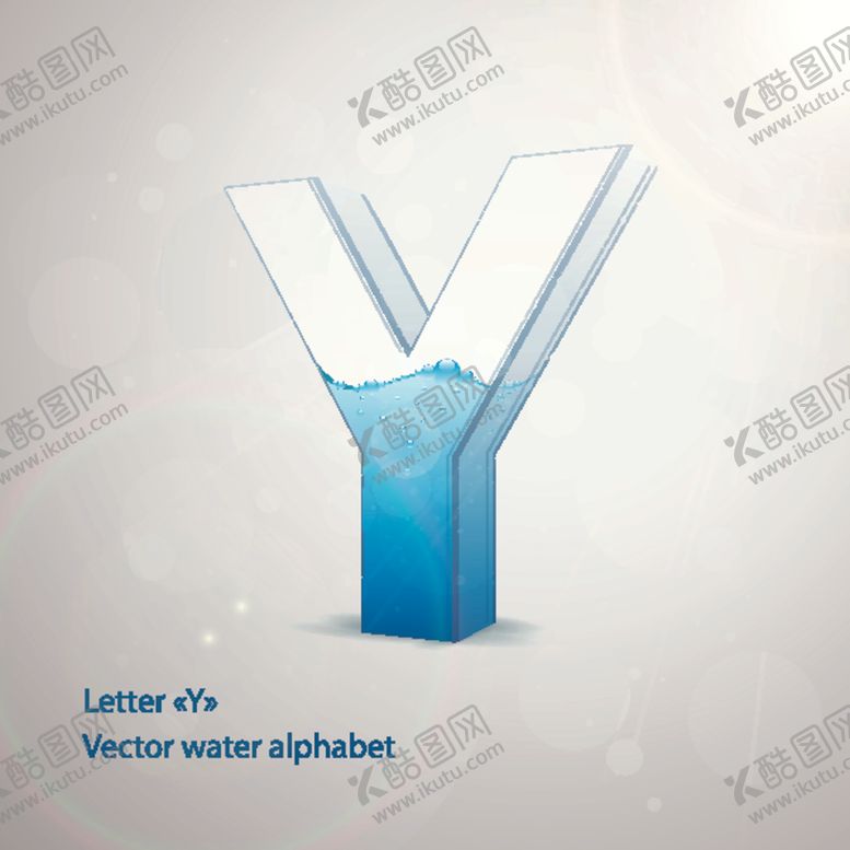 编号：10941810261603533811【酷图网】源文件下载-时尚卡通英文字母Y字设计艺术字