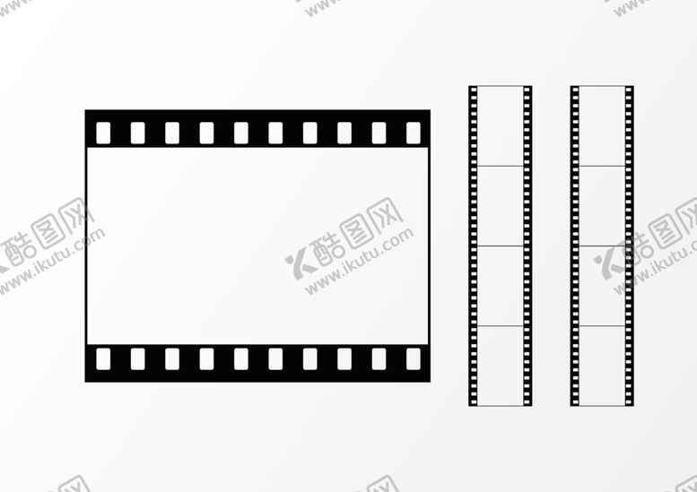 编号：33960805061333269401【酷图网】源文件下载-黑色电影胶卷边框