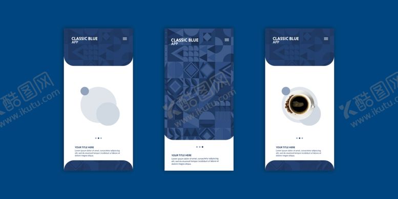 编号：21500510081753414106【酷图网】源文件下载-2020年潘通蓝传单设计